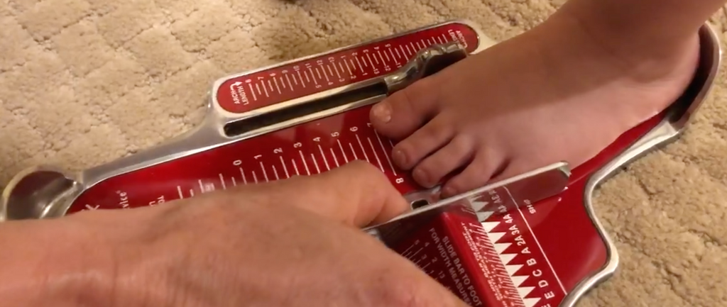 Time to measure for Spring shoes!