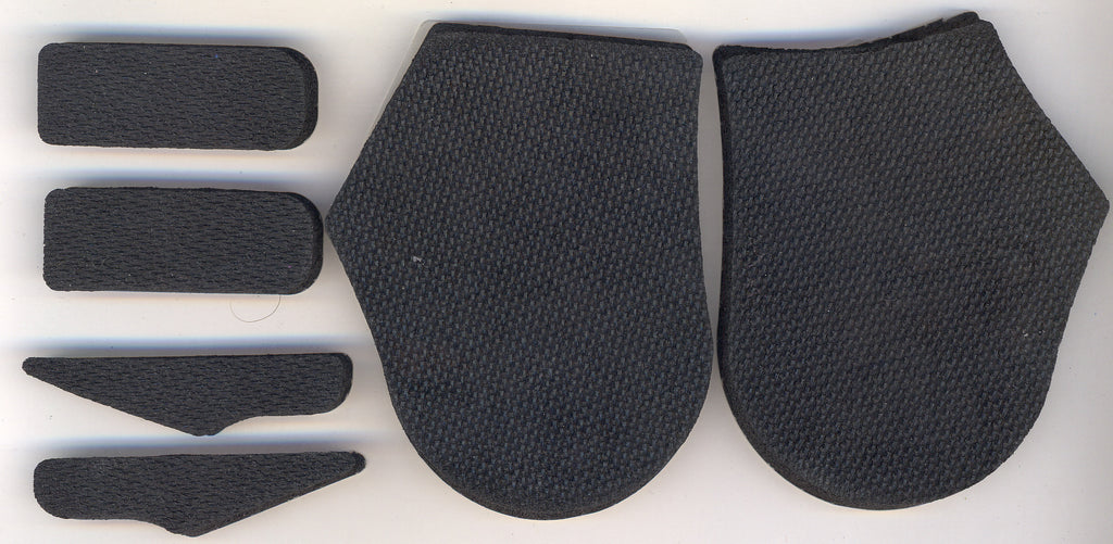 Floor Saver (foam-backing pieces) for Jr-sized Brannock devices, except UltraFit + T-bar Junior